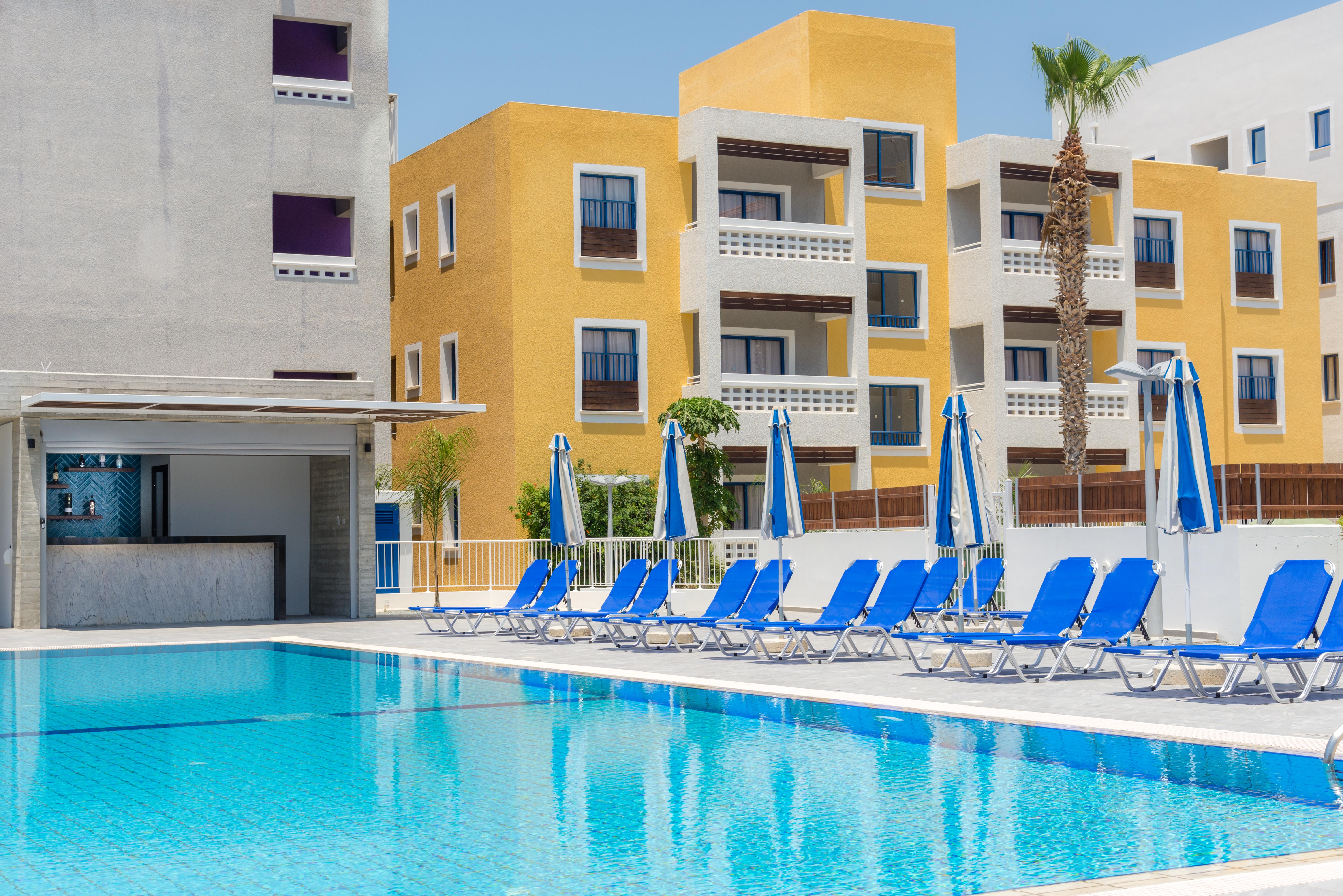 Kefalos Damon Hotel Apartments Pafos Exterior foto
