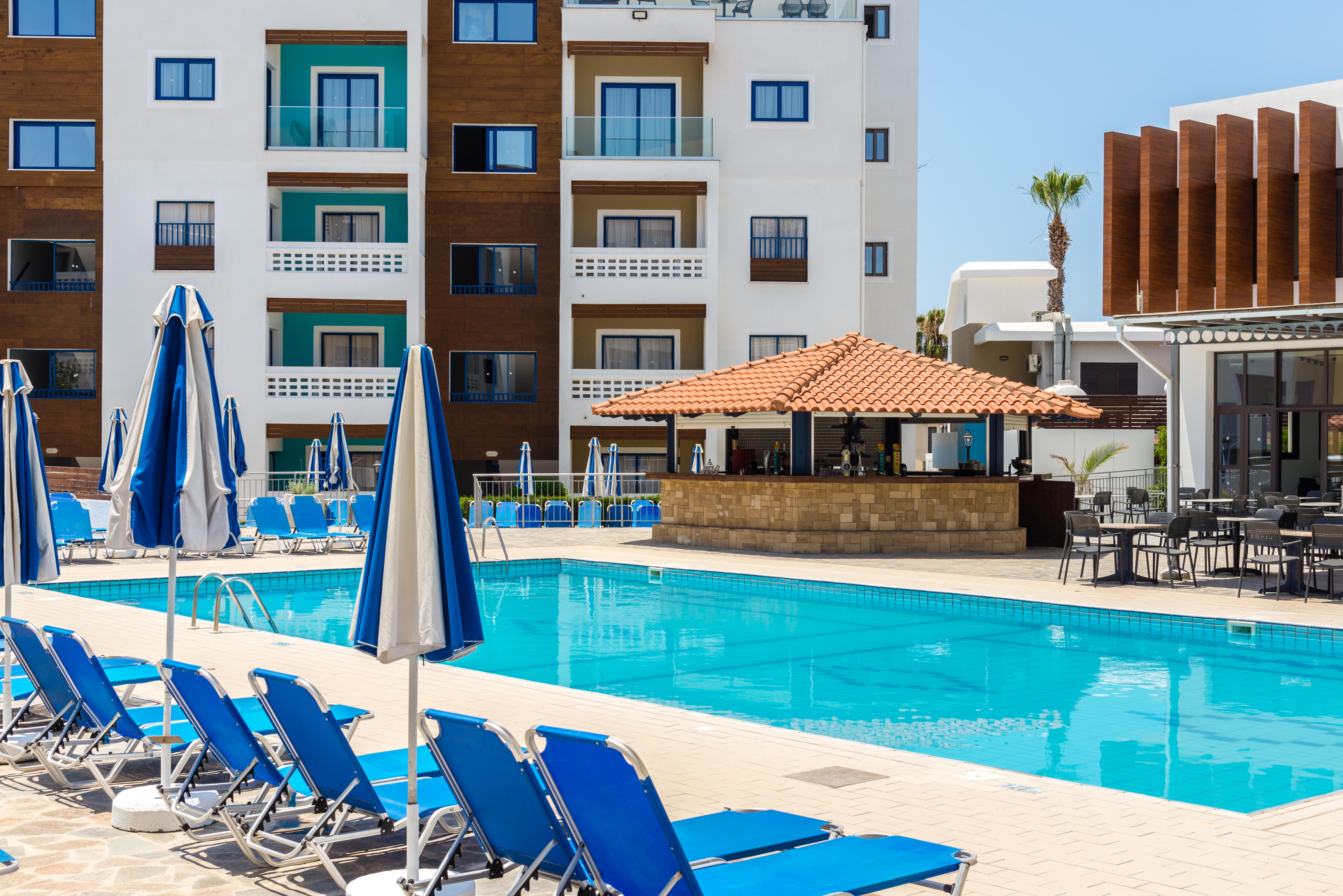 Kefalos Damon Hotel Apartments Pafos Exterior foto