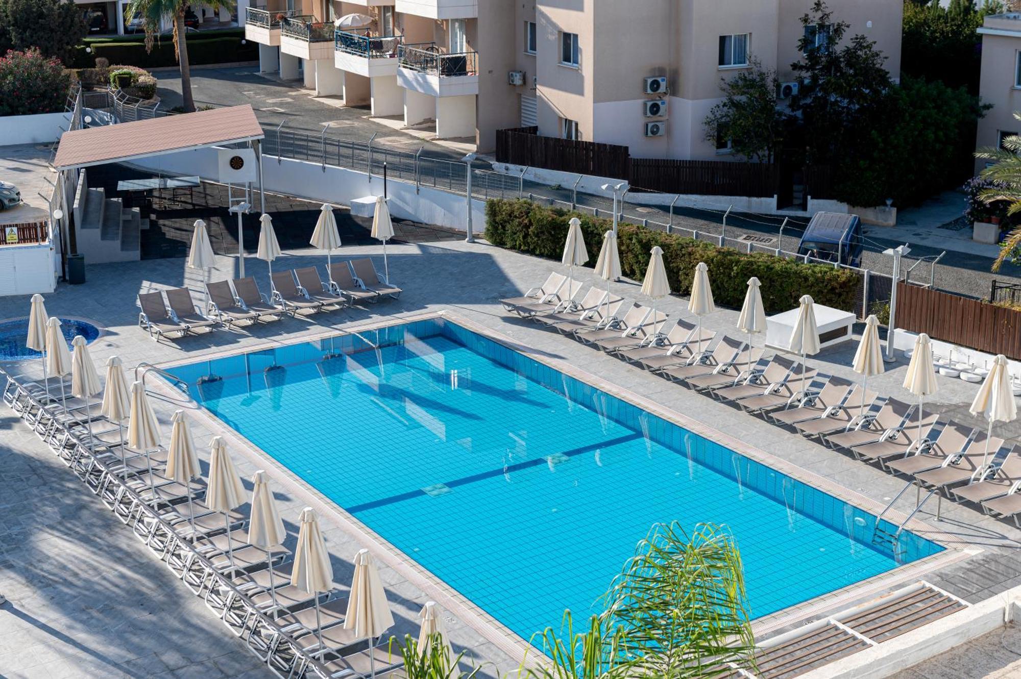 Kefalos Damon Hotel Apartments Pafos Exterior foto