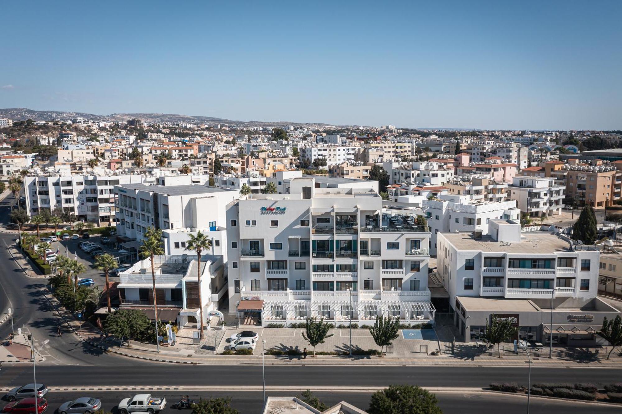 Kefalos Damon Hotel Apartments Pafos Exterior foto